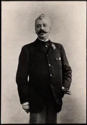 フランスの作家、ルネマイゼロ（1856-1918）の肖像。